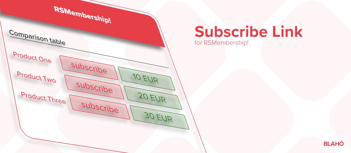 Subscribe Link for RSMembership!