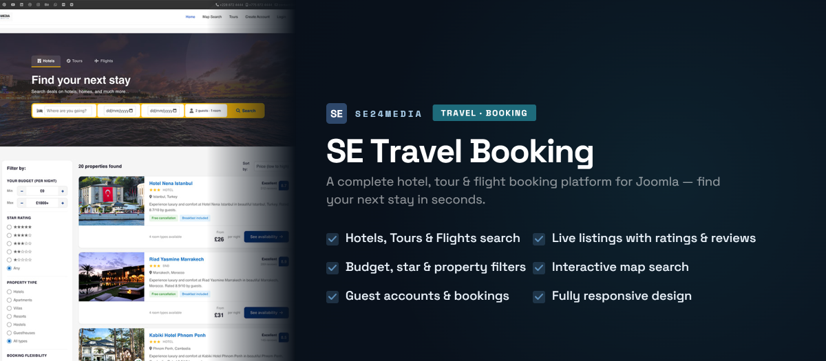 SE Travel Booking
