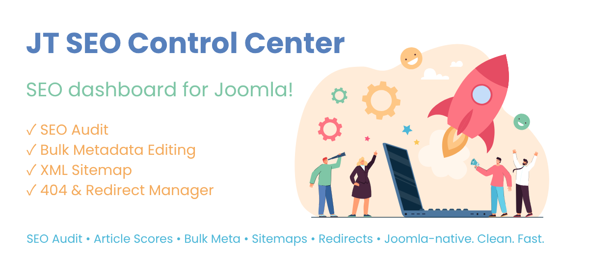 JT SEO Control Center